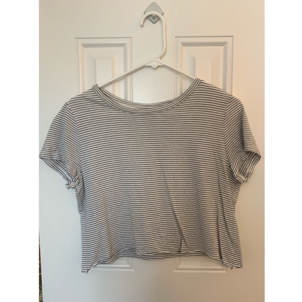 Striped Crop Top